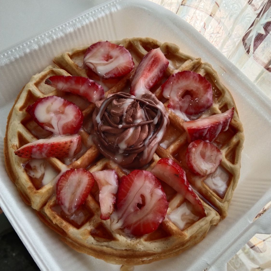 Waffle Fresa