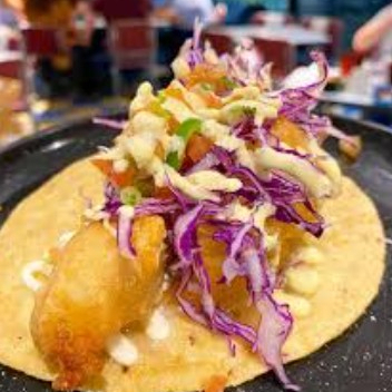 Taco de Camarón Tipo Baja