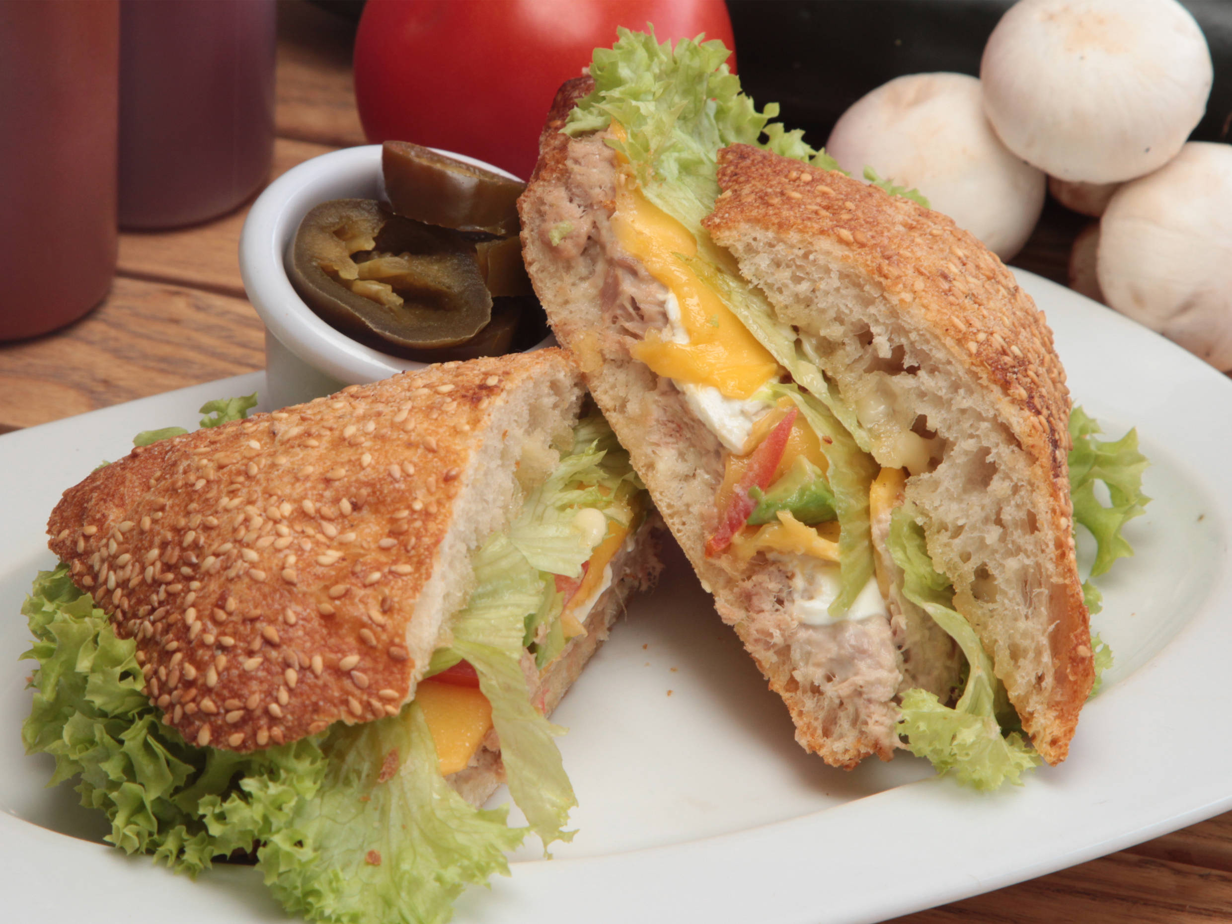 Chapata Vegetariana con Queso