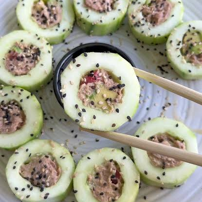 Rollo de Tuna y Pepino Especial