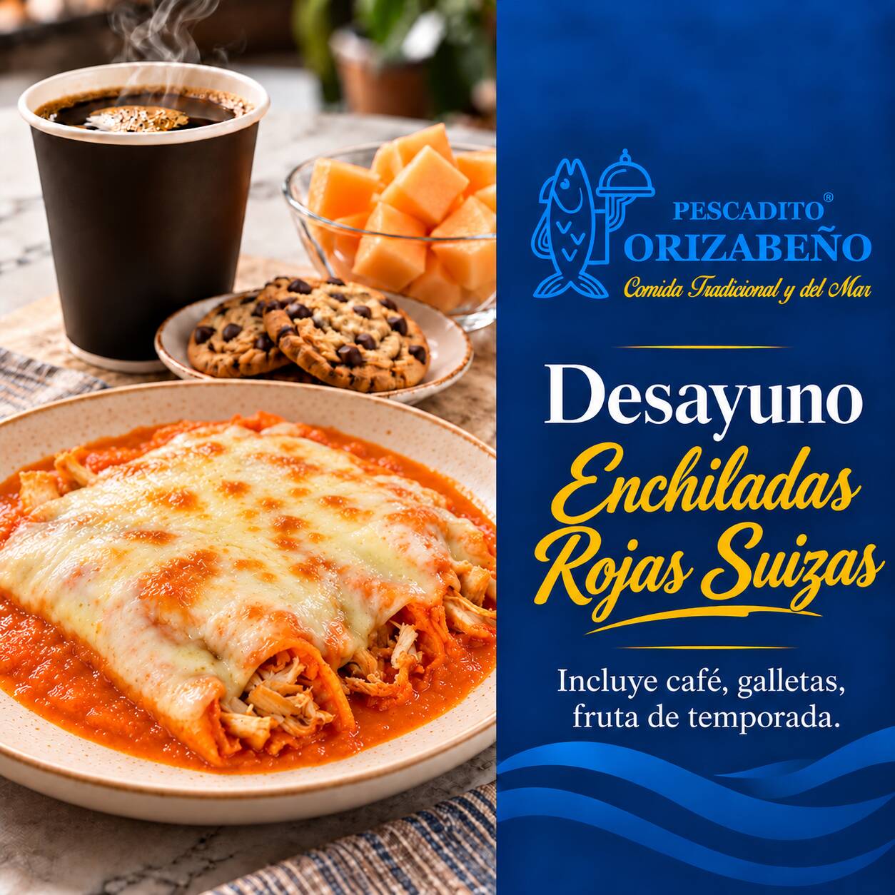 Enchiladas Rojas Suizas