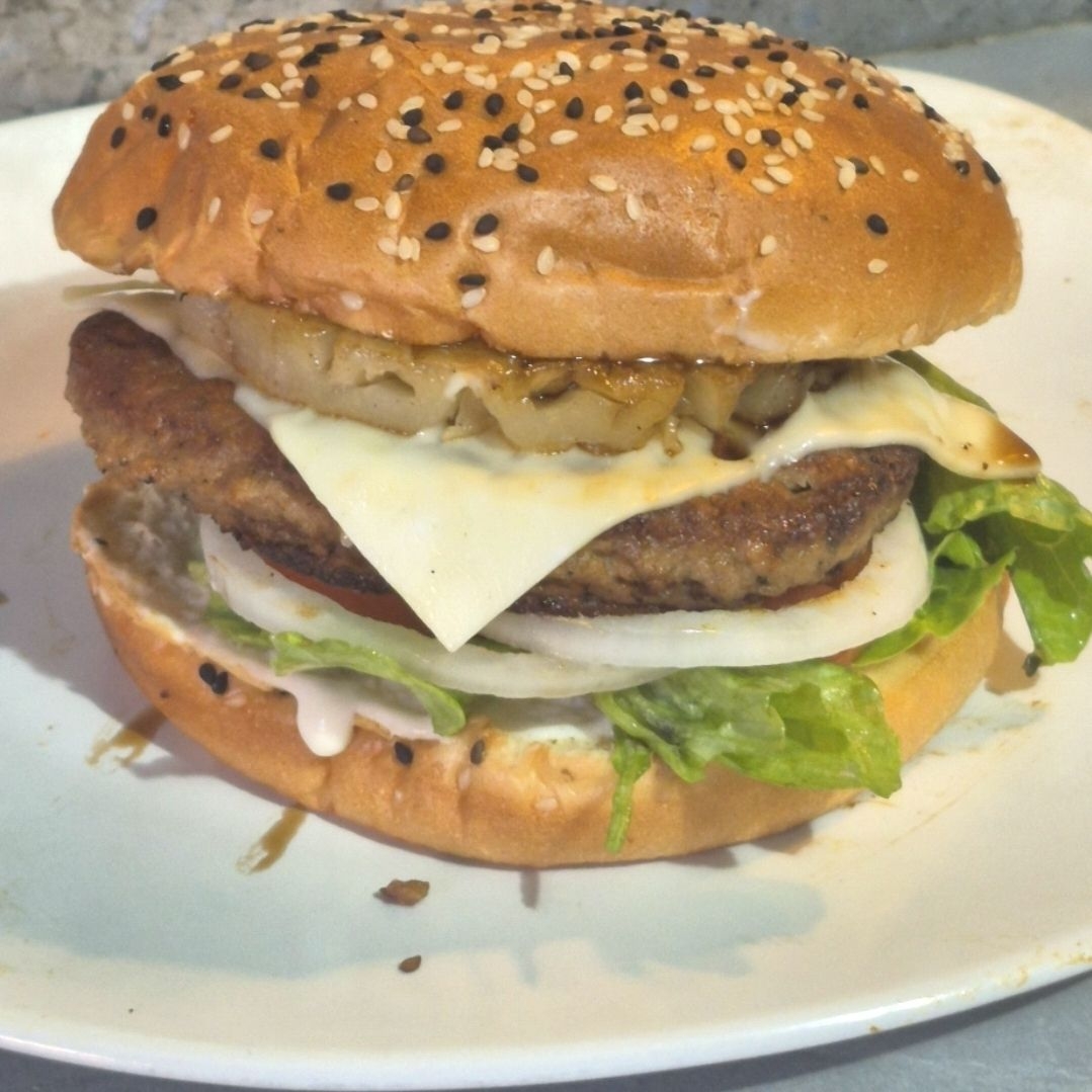 Hamburguesa Hawaiana