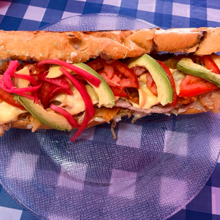 Baguette de Milanesa Empanizada