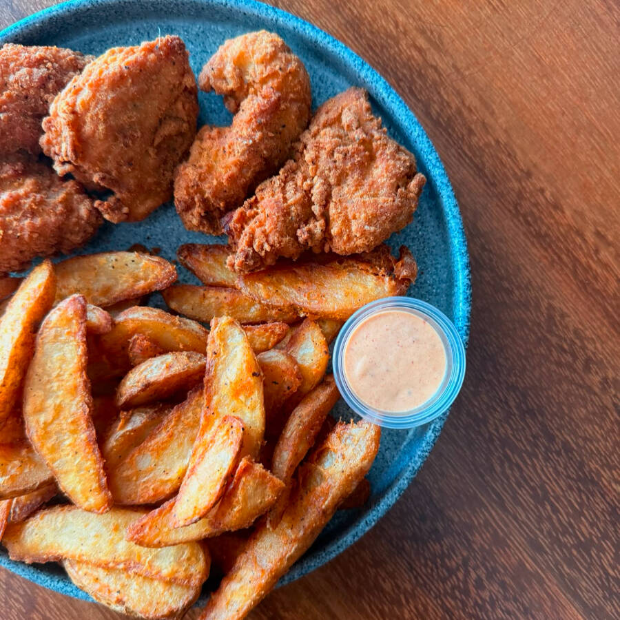 French Fries & Chicken