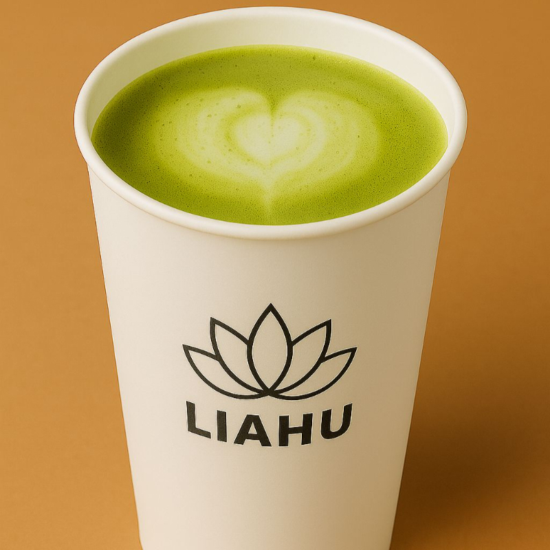 Matcha Latte Caliente 16oz