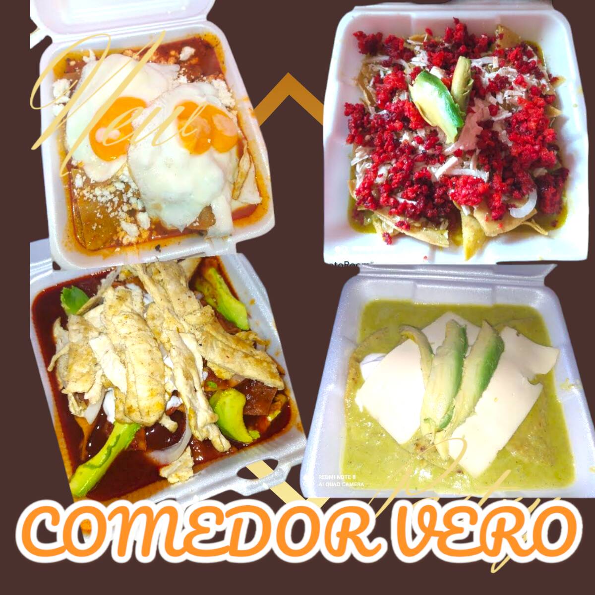 COMBO CHILAQUILES CON CHORIZO+ 1l. DE AGUA