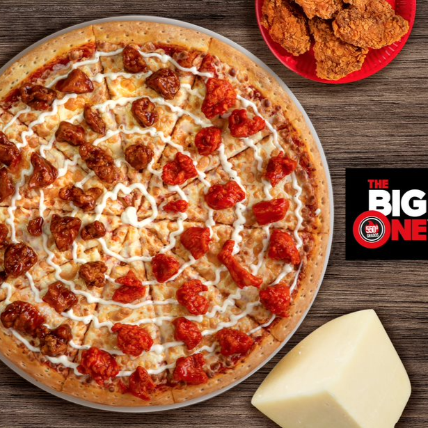 THE BIG ONE 14" - PIZZA BONELESS