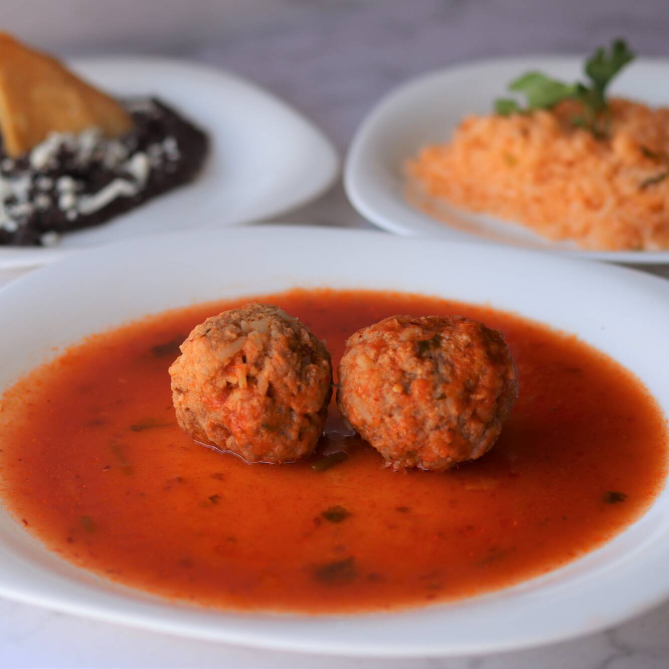 Albóndigas Enchipotladas