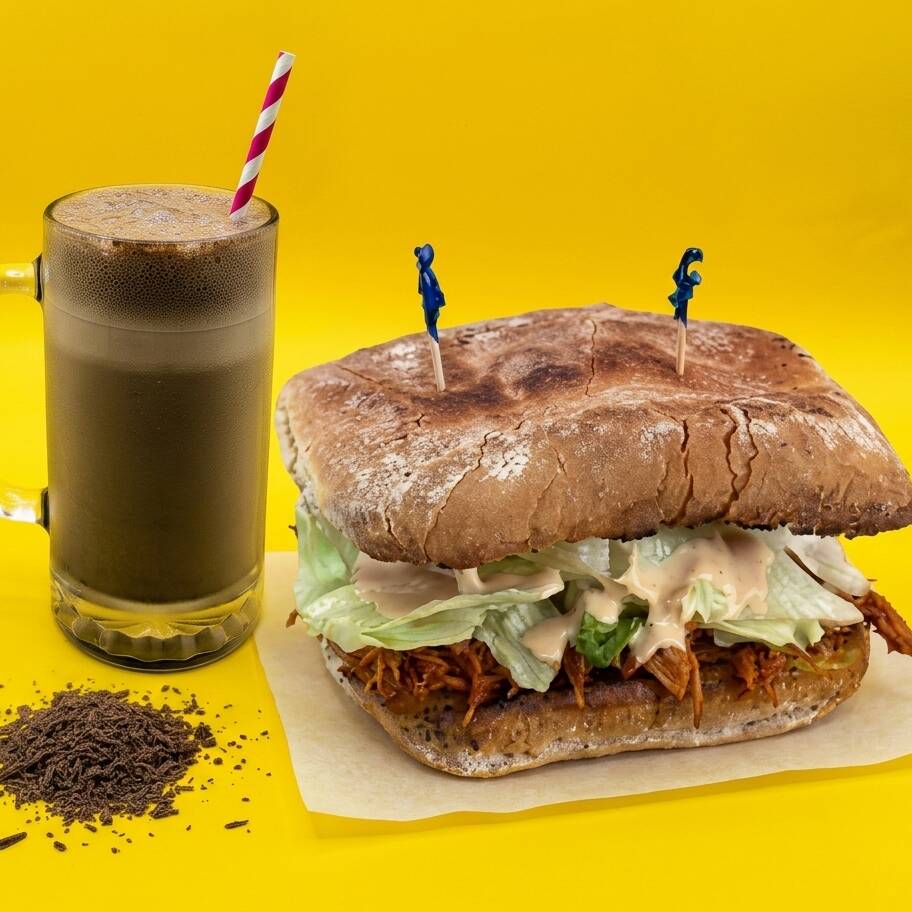 Torta de Pierna y Chocomilk CH