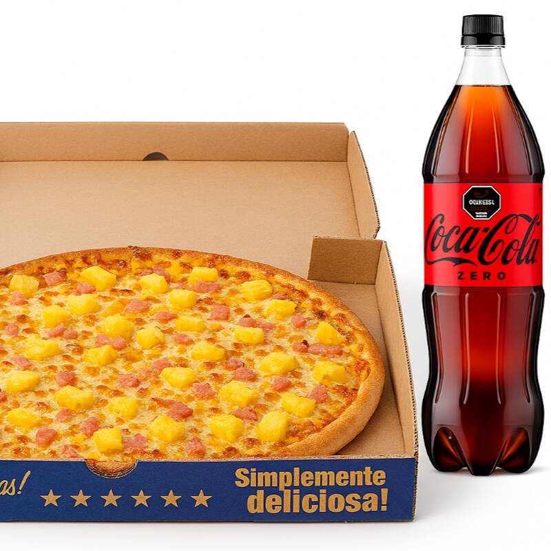 Combo Pizza Mediana + Gaseosa 1.5 Lts