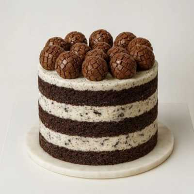 MASSA DE CHOCOLATE COM RECHEIO DE NINHO COM OREO