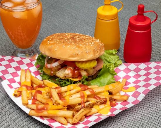 Hamburguesa Hawaiana