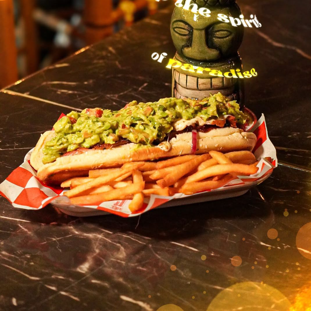 Hot Dog Guacamole