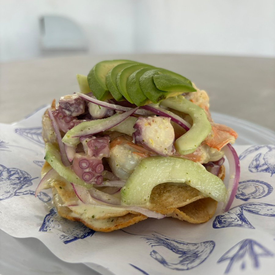 CALETA (PULPO Y CAMARÓN)