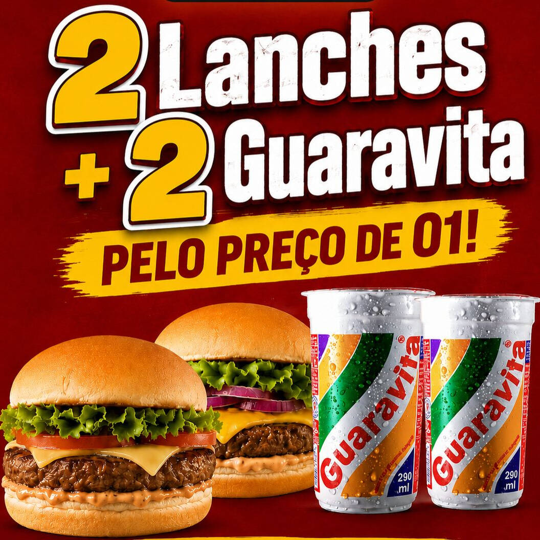 ESCOLHA ATE 02 LANCHES, PODENDO VARIAS ENTRE OS SABORES DISPONIVIES S2