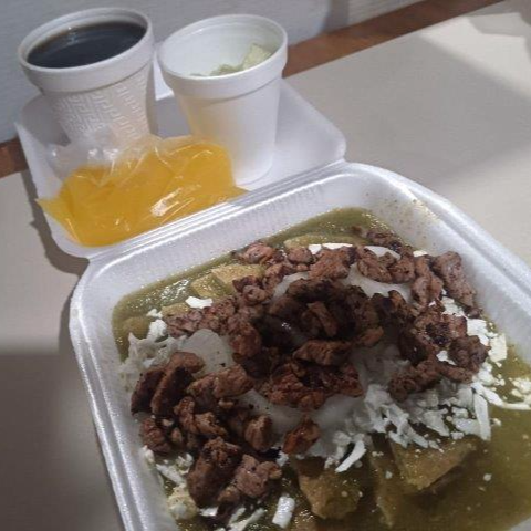 Paquete Enchiladas Verdes con Arrachera