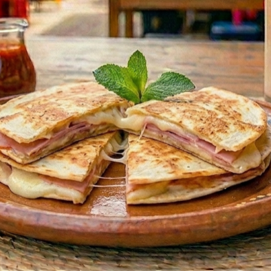 Sincronizada con Tortilla de Harina