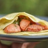 Crepa de Salchicha con Queso