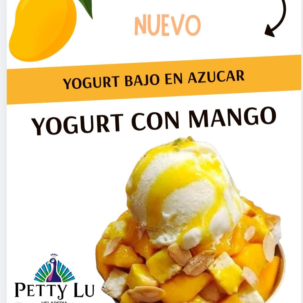 Yogurt con Mango