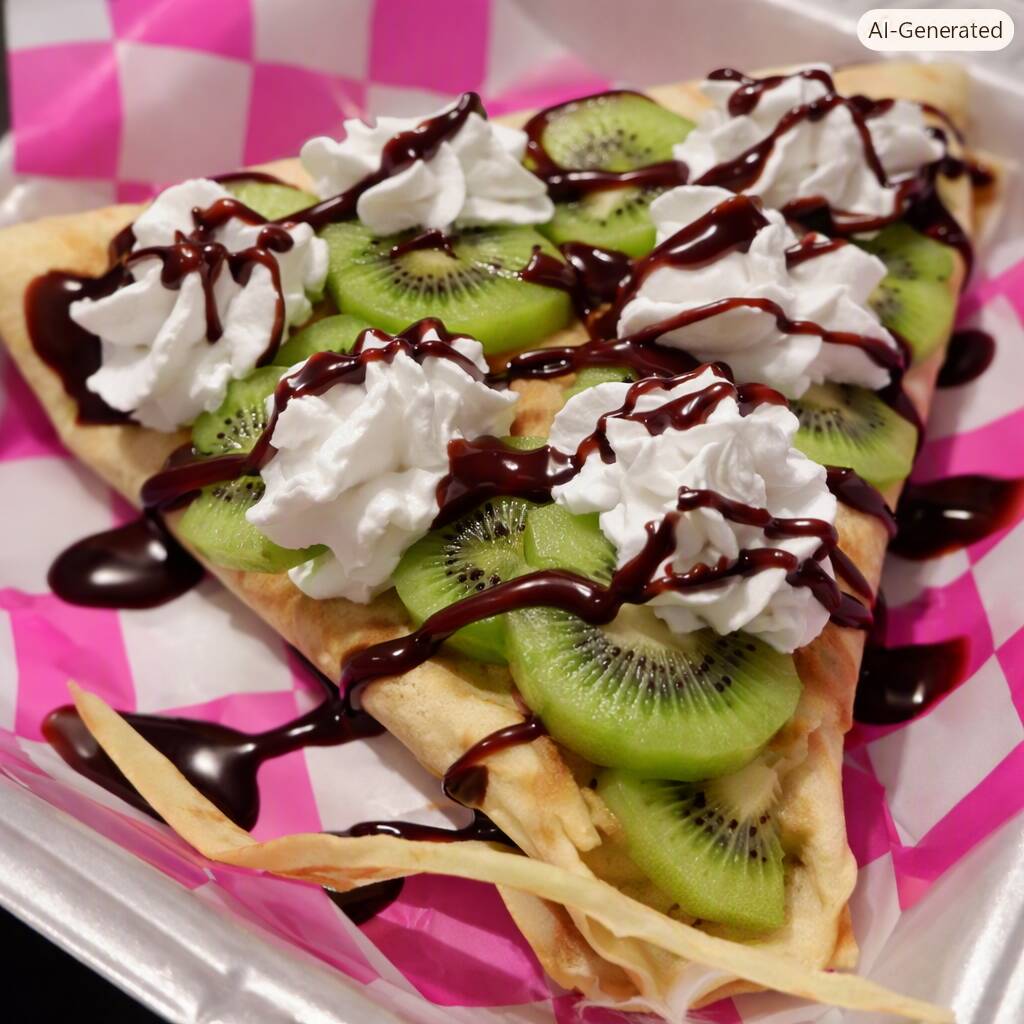 Creppa de NUTELLA CON KIWI