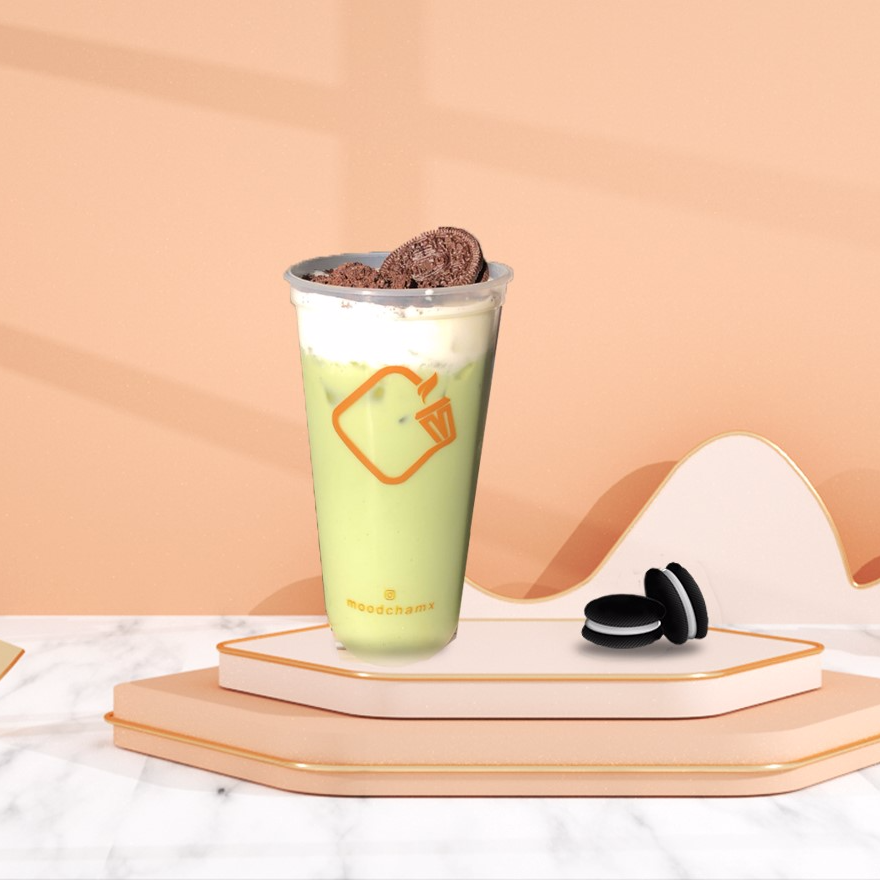 Oreo Matcha Milk Cup