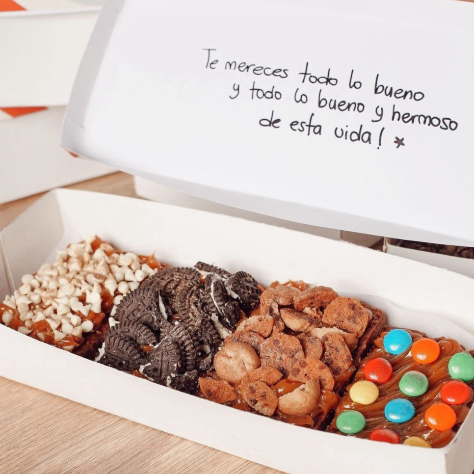 Caja X4 Brownie Topping