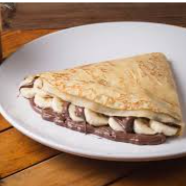 Crepa NUTELLA y Platano