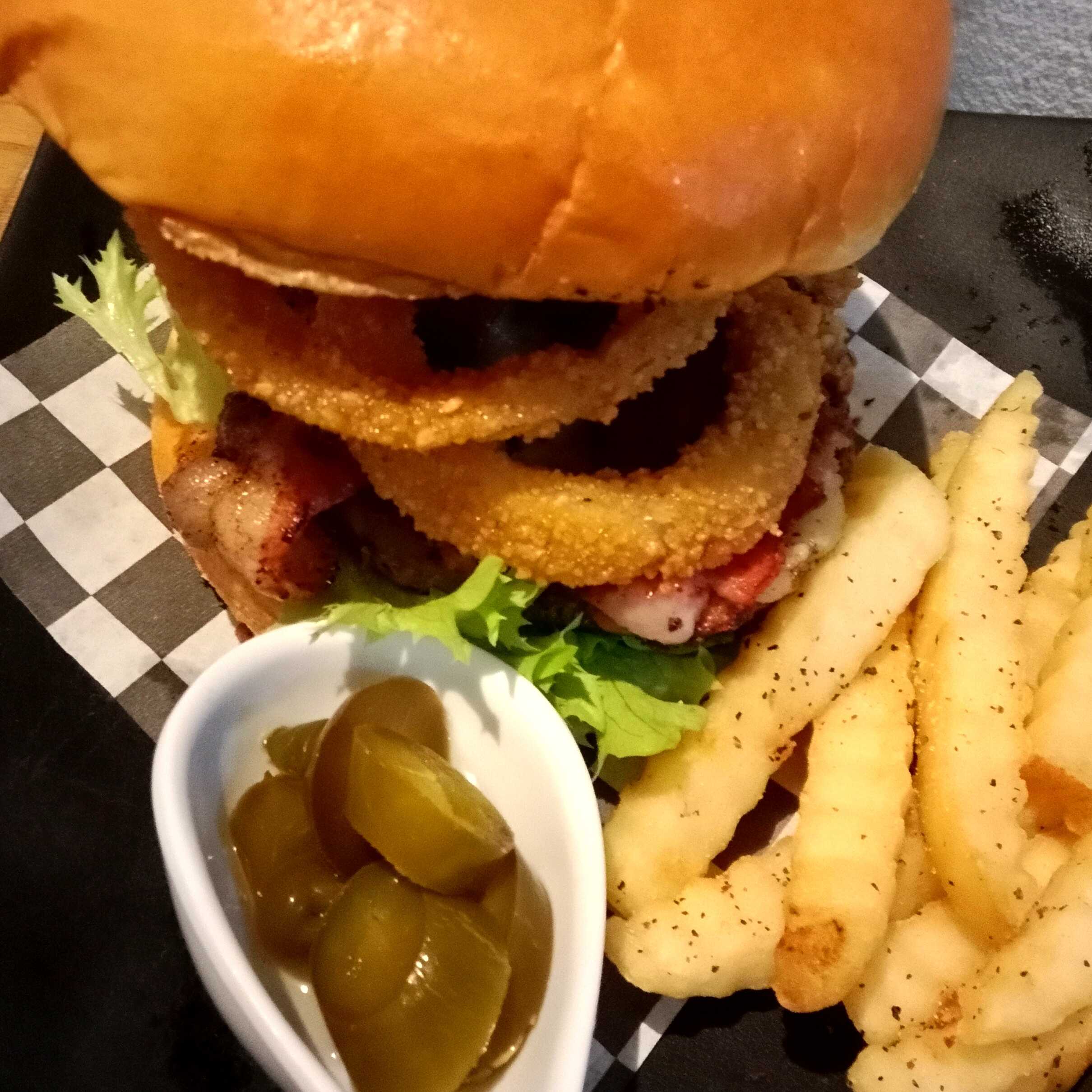Hamburguesa Onion Ring