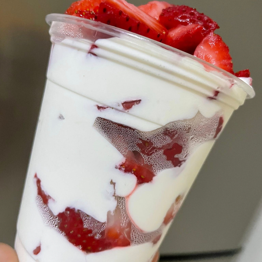 Fresas con Crema 12 Oz