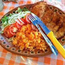 Milanesa Empanizada de Pollo + Refresco
