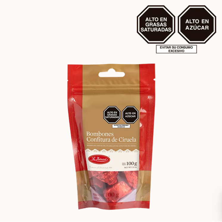 Bombones Confitura de Ciruela 100 g