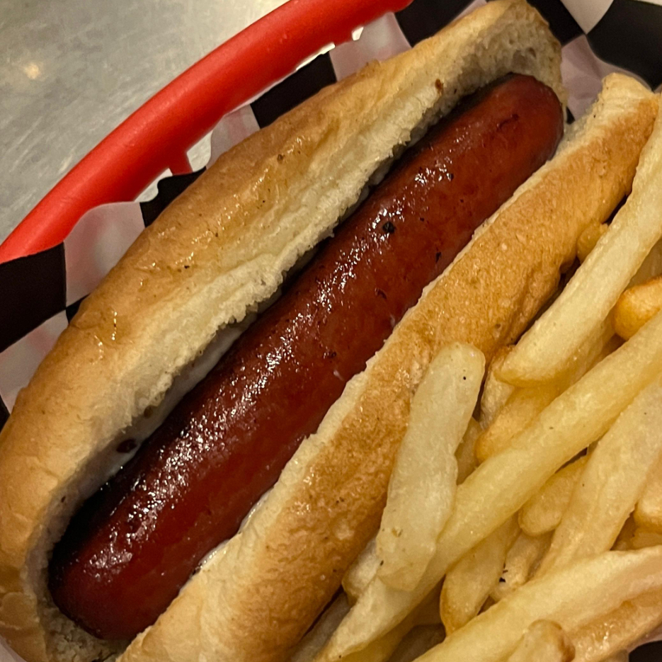 Hot Dog de Res Sin Papas