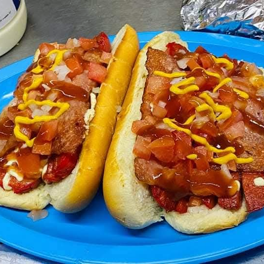 Hot dog rojo