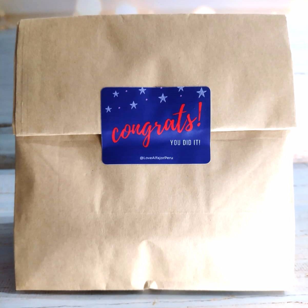 Congrats, You Did It!