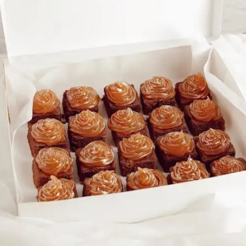 Caja X20 Brownies Mini - Oro