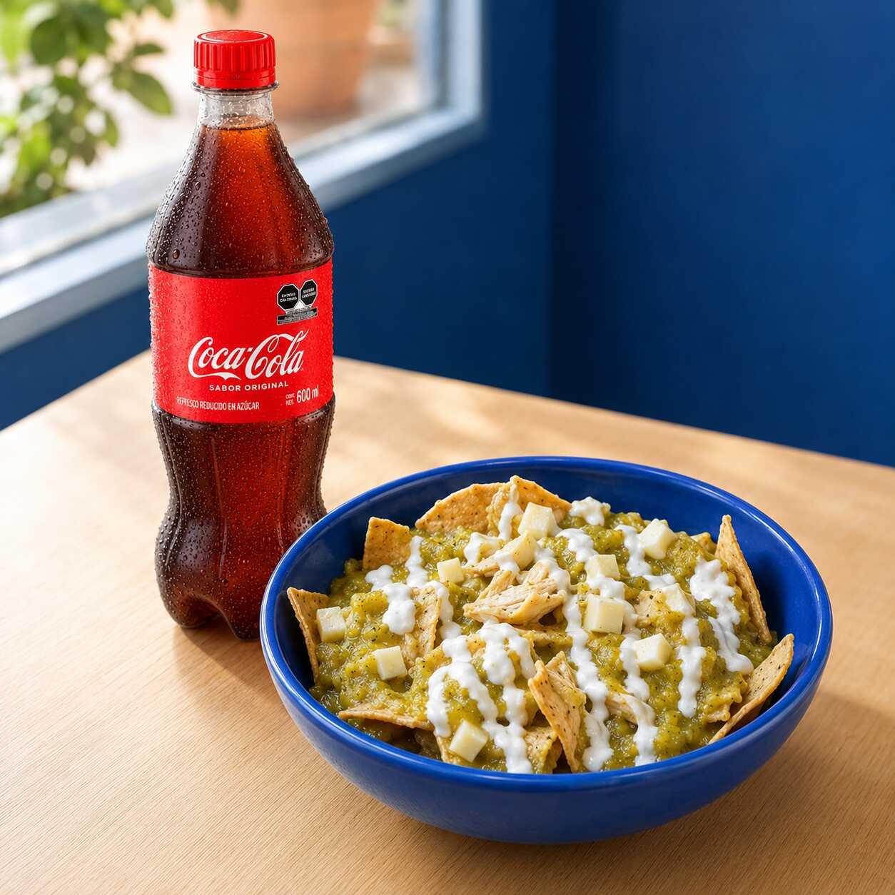 Combo Chilaquiles con Pollo + Coca-Cola