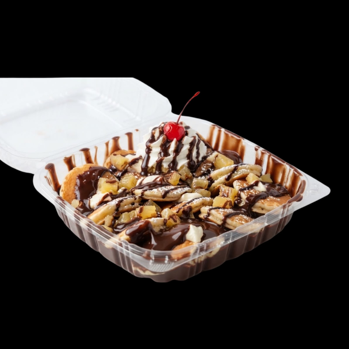 Mini Pancakes Choco Roles