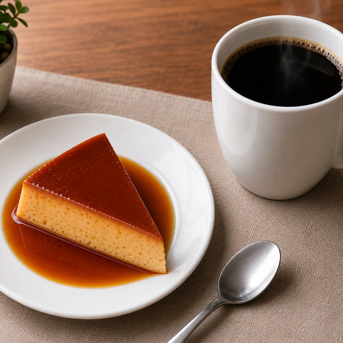 Postre + Cafe Americano