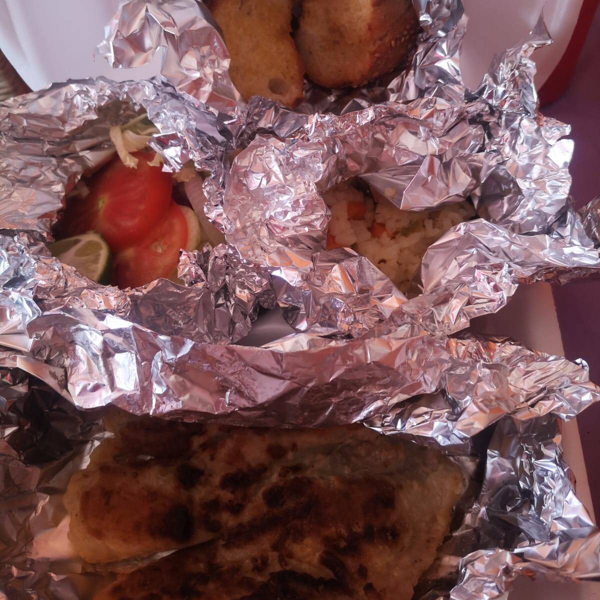 Combo pescado a la plancha + agua