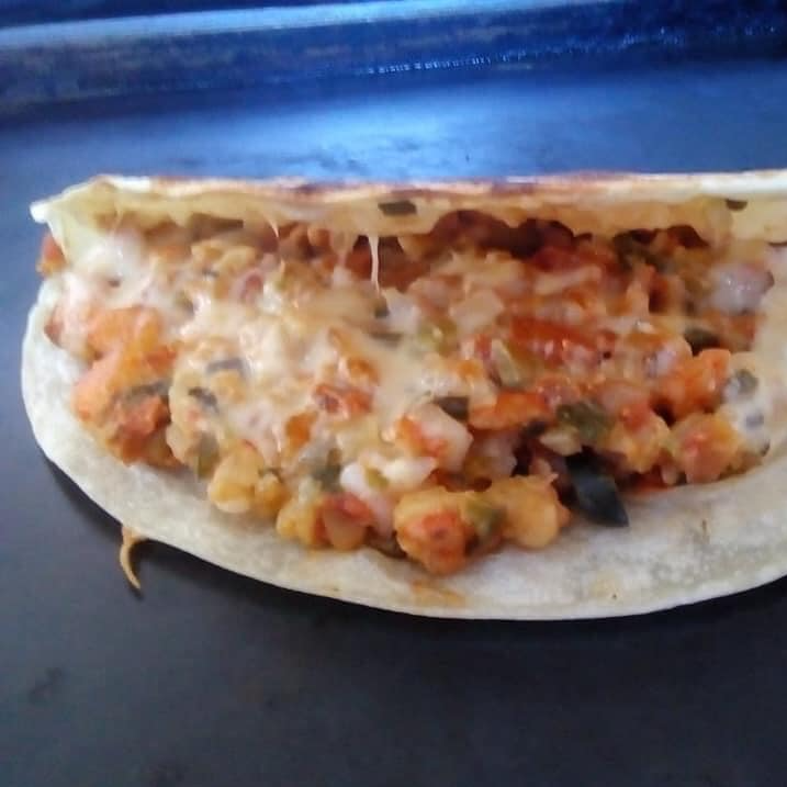 Quesadilla de Marlín Ahumado