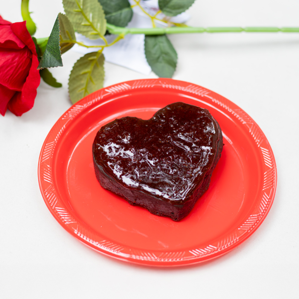 Brownie Con Mermelada Sin Toppings