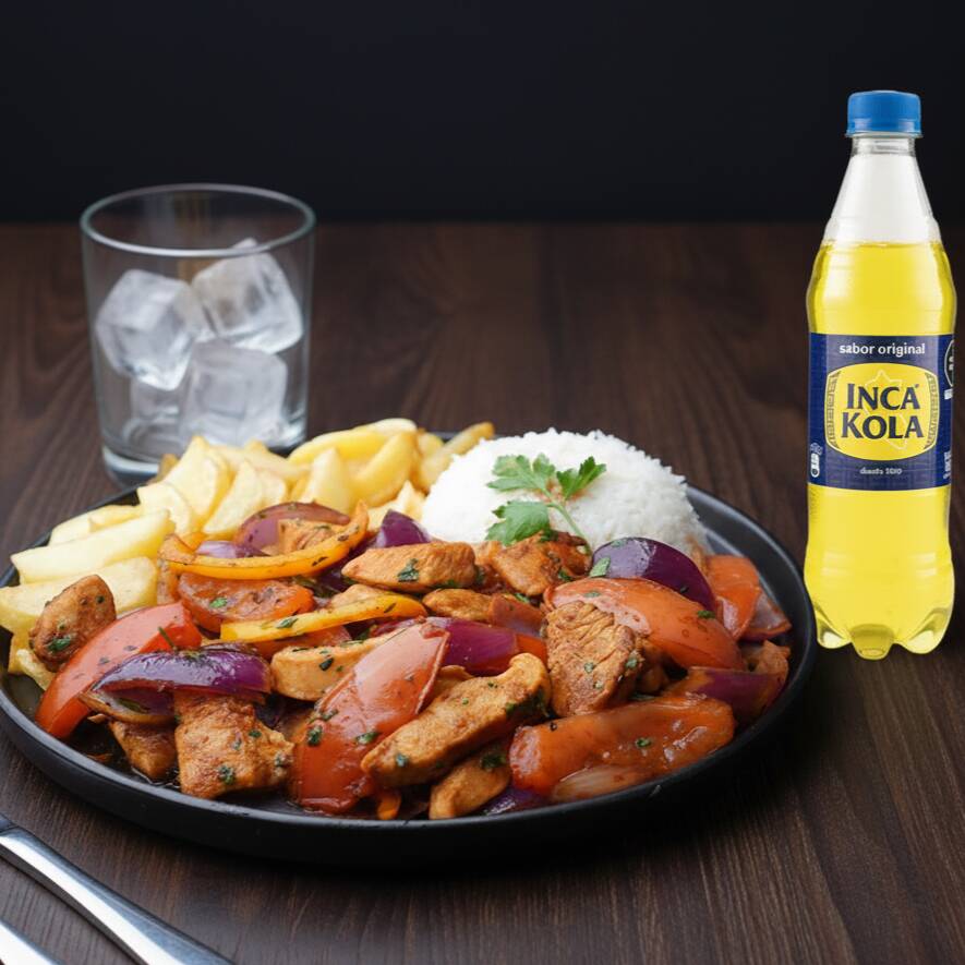 Pollo Salado+ Inca Kola 500 Ml