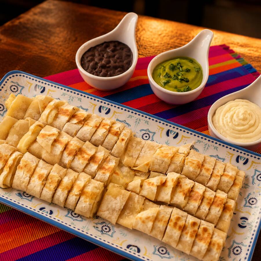 Flautas Tex Mex (Solo con Queso).