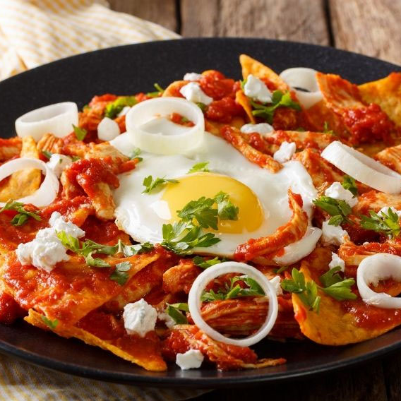 Chilaquiles con Huevo