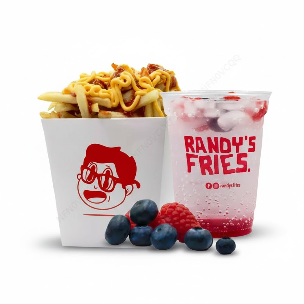 Lilipop soda + Paradise chicken Fries