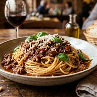 Pasta A La Boloñesa