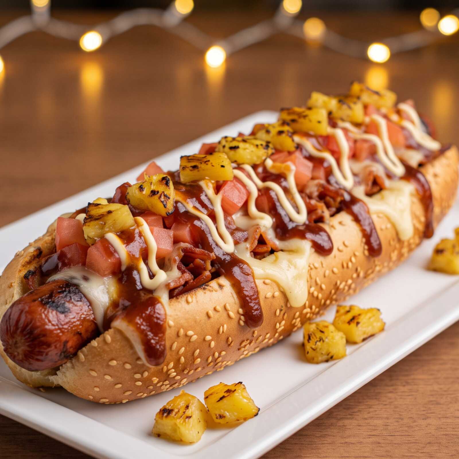 Hot Dog Mega BBQ
