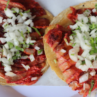 Taco Trompo de Pastor Sencillo