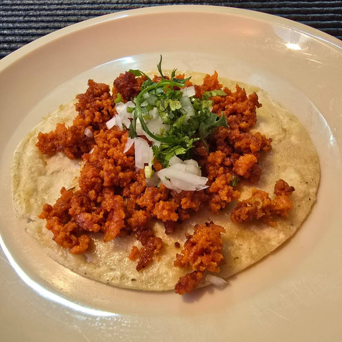Tacos de Chorizo