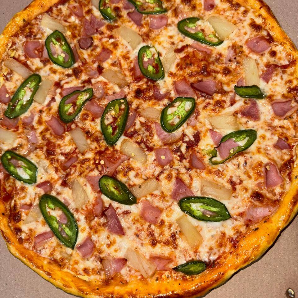 Pizza Honolulu 25CM Personalizada 4 Rebandas